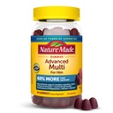 Nature Made Advanced Multivitamin Gummies for Him with Magnesium Citrate, Calcium & All 8 B Vitamins, Multivitamin for Men, 90 Gummies, 30 Day Supply