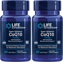 Life Extension Super Ubiquinol CoQ10 gelişmiş Mitochondrial Support, ubiquinol CoQ10, shilajit, güçlü kalp sağlığı ve hücresel enerji üretimi desteği, ultra-absorbable, glutensiz, 60 yumuşakgel