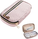BAGSFY Pill Organizer Case 2 Times a Day- Weekly Medicine Organizer Travel Pill Box with Re estate 7 Day Medicine Case Konteyner for Fish Oil, Vitamin, Supplement, Supplement