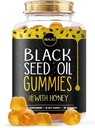 MAJU'nun Kara 90., 500 mg BSO Gummy, Black Cumin Seed Nigella Sativa Oil, Cold-Pressed, Potent Formula, 90ct