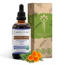 California Poppy USDA Organic Tincture | Alkol-FREE Extract, High-Potency Herbal Drops | %100 sertifikalı Organik Kaliforniya Poppy (Escholzia Californica) kuru Herb ve Flower 4 oz