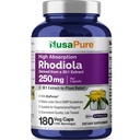 NusaPure Rhodiola Rosea 7.500mg 180 κάψουλες Veggie (Non-GMO, Extract 30:1, Vegan & Gluten-free) Βιοπερίνη