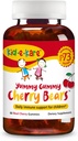 NORTH AMERICAN HERB & SPICE Kid-e-kare Yummy Gummy Cherry Bears - 60 Real Cherry Gummies - Daily Immune Support for Children - with P73 Oreganol & Black Seed Oil - Non-GMO - 30 Servisler