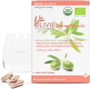 Organik Zeytin Broşürü Kadınlar ve Erkekler için OLIVIE | DermaPsoria Supplement for Psoriasis, Eczema, Hiperpigmentasyon | Zeytinyağ Kapsülleri | Antioksit Poliols | 80 Vegetal Capsules