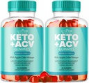 (2 Πακέτο) Keto Pure ACV Gummies, Keto Pure Gummies, 120 Gummies για 2 μήνες