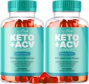 (2 Πακέτο) Keto Pure ACV Gummies, Keto Pure Gummies, 120 Gummies για 2 μήνες