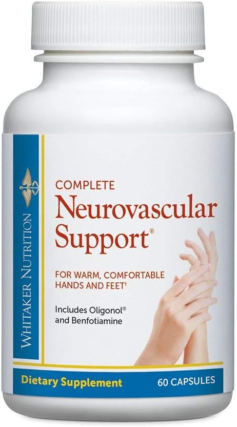 Whitaker του πλήρους Neuro-Vasular συμπλήρωμα υποστήριξης για νευρική λειτουργία και μικροκυκλοφορία, 60 κάψουλες (30-Ημέρα προσφοράς)