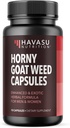Unisex Horny Goat Weed Capsules for Men & Women - Extra Strength Performance & Energy Support with Tongkat Ali, Muira Puama ve Saw Palmetto - Count 10 - Endurance için herbal Supplement