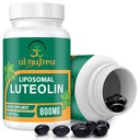 800 MG Liposomal Luteolin Supplement - En Az Metabolizma, Premium Antioksit for Brain & General Well-Being, 60 Softgels - 30 Günlük Tedarik