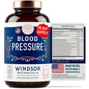 Kan Basıncı Desteği Tamam - Yeşil Çay, Hibiscus, Hawthorn, Blood - Kan Baskı Vitamini, Mineral ve Aktif Doğallar - 3 Ay Supply, 90 Capsules