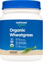 Nutricost Βιολογική σκόνη σιταριού 1 LB - μη ΓΤΟ Superfood