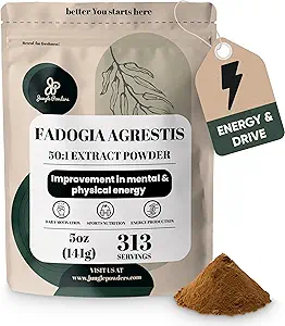 Zungle Powders Fadogia Agrestis Extract for Men 50:1 Συγκέντρωση 313 Υπηρεσίες - 5 Ουγγιά της Αγνής Νιγηρίας Fadogia συμπλήρωμα Παραδοσιακά Mens Υγεία Υποστήριξη για το Drive & Πάθος Περιέχει μαλτοδεξτρίνη