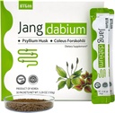 Psyllium Husk Fiber, Coleus Forskohlii, συμπλήρωμα κολλαγόνου για την Digestive Υγεία, τη διαχείριση βάρους Colon Cleanse, Jangdabium 30 συσκευασίες