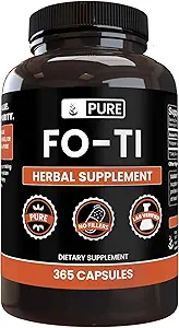 Saf Orijinal Malzemeler Fo-Ti (365 Capsules) Magnezyum Or Rice Fillers