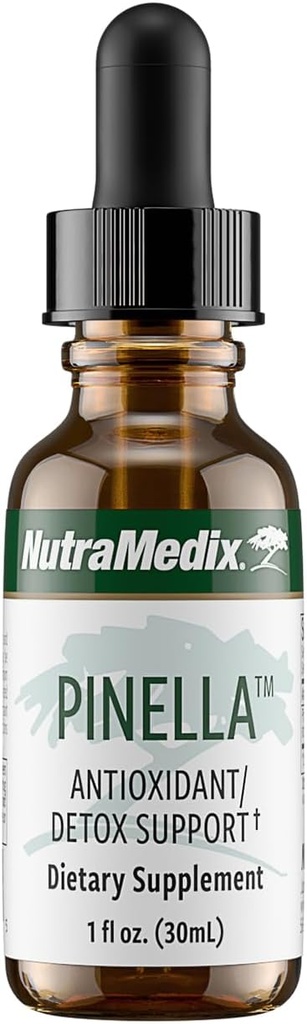 NutraMedix Pinella - Σταγόνες υγρού γλυκάνισου για να βοηθήσει στην υποστήριξη Detox, καθαρισμός, συγκέντρωση & υγεία του εγκεφάλου - εκχύλισμα Pimpinella Anisum μπορεί να βοηθήσει στην καταπολέμηση Occasional Fog εγκεφάλου (1 oz / 30 ml)