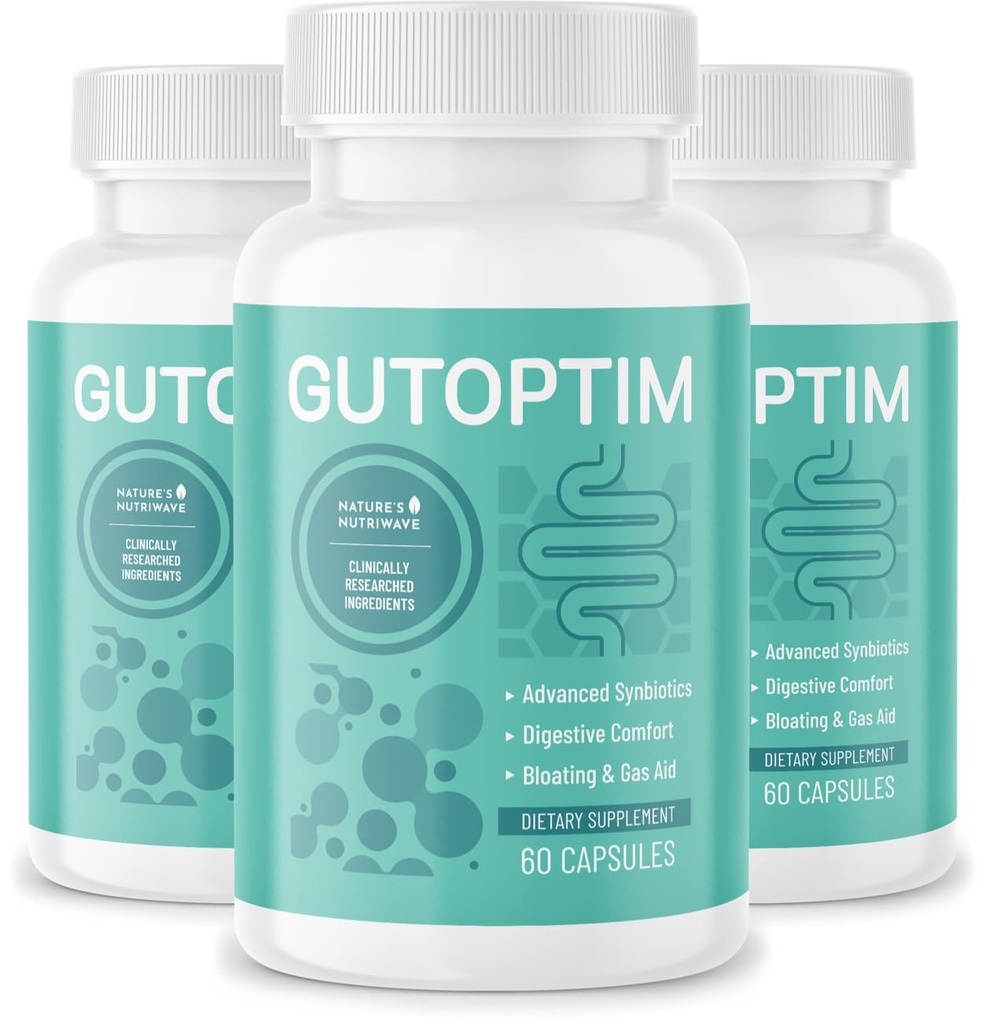 GutOptim Probiotic & Prebiotic Κάψουλες 