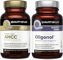 Yaşam Özellikleri Kinoko Gold AHCC ve Oligonol Lychee Extract - Immune Support Health Aging Sche