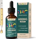 Liposomal Liquid NAC Supplement N-Acetyl Cysteine Drops, N Acetyl Cysteine 600 mg with Quercetin & Çinko for Yetişkinler & Kids, Liver & Lung Support, Antioksi, Immune & Skin Health, 2 Fl Oz Oz