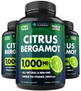 3 Pack Citrus Bergamot Extract 1000 mg, Supplement for Heart, Immune System Support, and Health Aging - Pure 360 Vegan Capsules