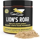 Super Snouts Lion's Roar Lion's Mane Mushroom Supplement for Dogs and Cats, 2.64oz - USA Organic Lions Mane for Cognitive Function and Brain Health