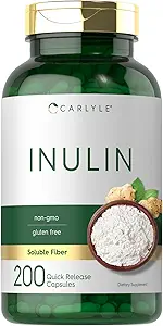 Carlyle Inulin Toz Kapsülleri | 200 Kont | Non-GMO ve Gluten Free Supplement