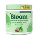 Bloom Beslenme Superfood Greens Toz, Probiyotikler ve Prebiyotiklerle Digestive Enzymes, Gut Health, Women, Chlorella, Green Juice Mix with Beet Root Toz, 30 SVG, Original