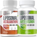 Liposomal Astaxanthin 24MG ile Artemisinin 600 mg