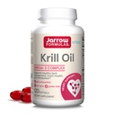 Jarrow Formulas Krill Oil - 120 Softgels - Phospholipid Omega-3 Kompleks with Astaxanthin - May Support Lipid Management, Brain Function & Metabolism - 60 Servisler