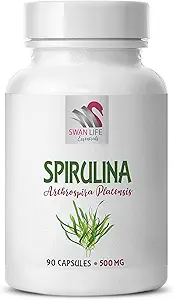 spirulina - spirulina σε σκόνη - οργανική ανοσοϋποστήριξη συμπλήρωμα - SPIRUILINA 500MG - chlorella spirulina, spirulina 500mg κάψουλες, spirulina φυτικά συμπληρώματα, chlorella φυτικά συμπληρώματα - 1B