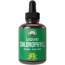 Chlorophyll Liquid Drops - Ultra Higheight, Alkol Free, Non-GMO, Gluten Free Liquid Chlorophyll Drops Supplement. Su ile alın. İç Deodorant + Skin Care, Immune ve Digestive Support