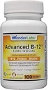 Wonder Laboratories Sublingual Vitamin B12 (1000 mcg), B6 (5 mg), Folic Acid (400 mcg) & Biotin (2511) - Hassasiyetle Test Vitamin B-12 (100 Tablet)