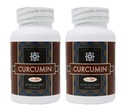 2Pack Curcumin Longvida by Nutrivene (500 mg, 60 Capsules)