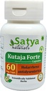 Kutaja Forte Capsules 500 mg. 60 Veg. Capsule | Kutaja (Holarrhena Antidysenterica) Erkekler ve kadınlar için Kapsüller | Ayurvedic Herbal Supplement/R kaçtılar | 10:1 Forte (1 60 Capsules Şişe)