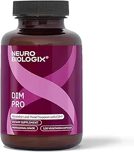 Optimal Estrogen Metabolism Desteği için DIM Pro - Erkekler ve Kadınlar için Dengeli Estrogen Seviyeleri - Contains DIM, Kalsiyum D-Glucarate, Bioperine for Hormon Denge & Nutrient Abpsiyon Support