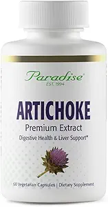 Cennet Herbs Artichoke Extract, Supports Digestive Health, Active Whole Spectrum, 250 mg, Vegan, GMO, Gluten Free, 60 Vejetary Capsules