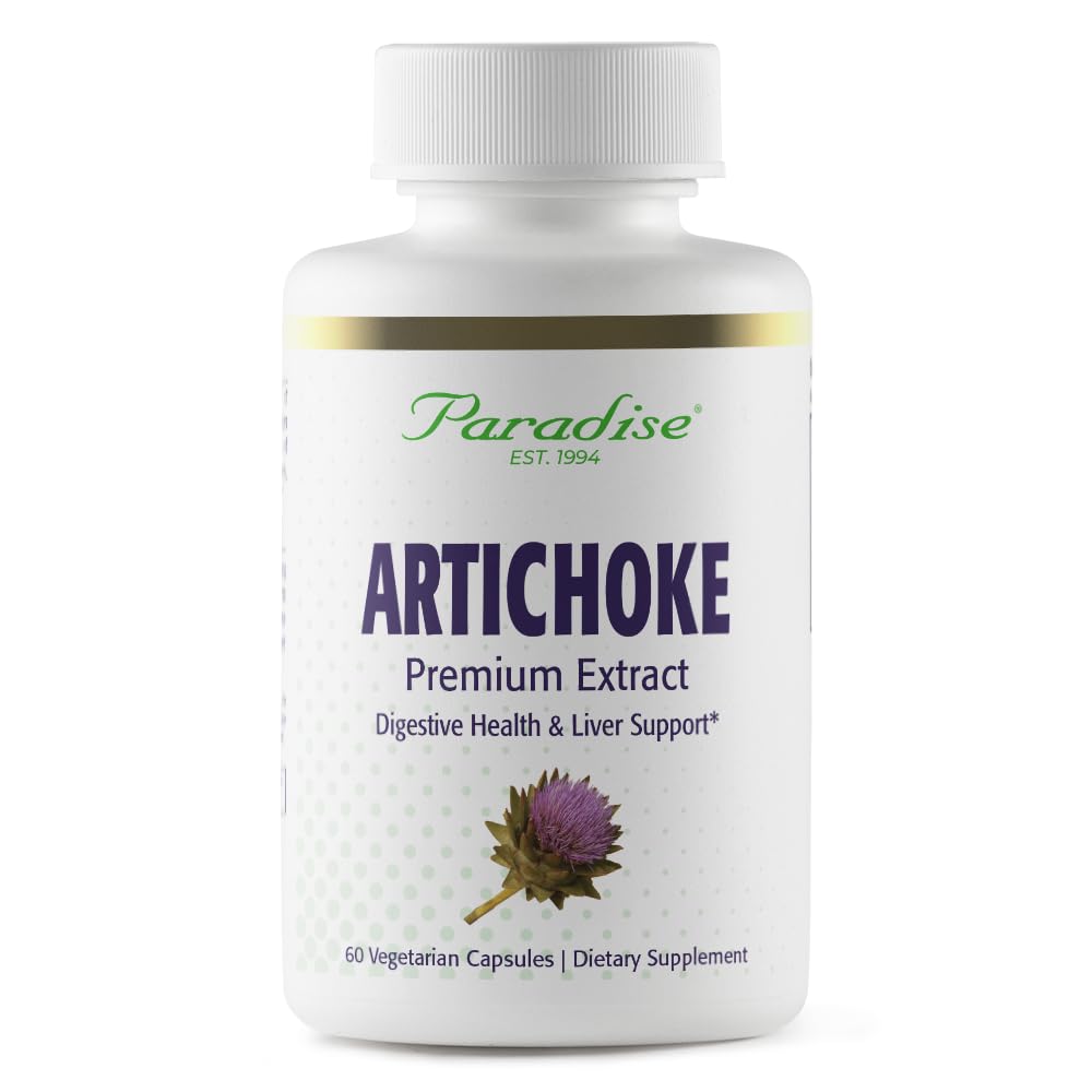 Cennet Herbs Artichoke Extract, Supports Digestive Health, Active Whole Spectrum, 250 mg, Vegan, GMO, Gluten Free, 60 Vejetary Capsules