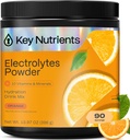 KEY NUTRIENTS Multivitamin Elektrolytes Toz No Sugar - Tangy Orange Electrolyte Toz - Endurance & Energy Supplement - Hydration Toz - No Calories - 90 Servisler - ABD'de Yapıldı