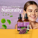 Herbal Goodness Radiance Boost Liquid Collagen 1oz – Vital Proteins Collagen Peptides, Liposomal Glutathione, Hair Skin Nails Vitamins for Women & Men – Glow-Enhancing Collagen Liquid Formula