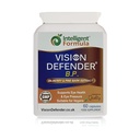 Vision Defender BP Eye Supplement for Healthy Eye Pressure 60 Caps | Bilberry & pine bark eye supplement with standardized botanical extracts for eye wellness and healthy fluid balance. UK made