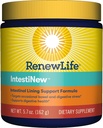 Yeni Hayat IntestiNew Intestinal Lining Support Formula, Toz Supplement Supports Digestive Health, L-Glutamine, Süt, Soy ve glutensiz, 5.7 oz.