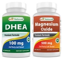 Best Naturals DHEA 100 mg & οξείδιο του μαγνησίου 500 mg