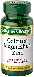 Nature's Bounty Dolce Magnezyum, 100 Count, 6 Paket