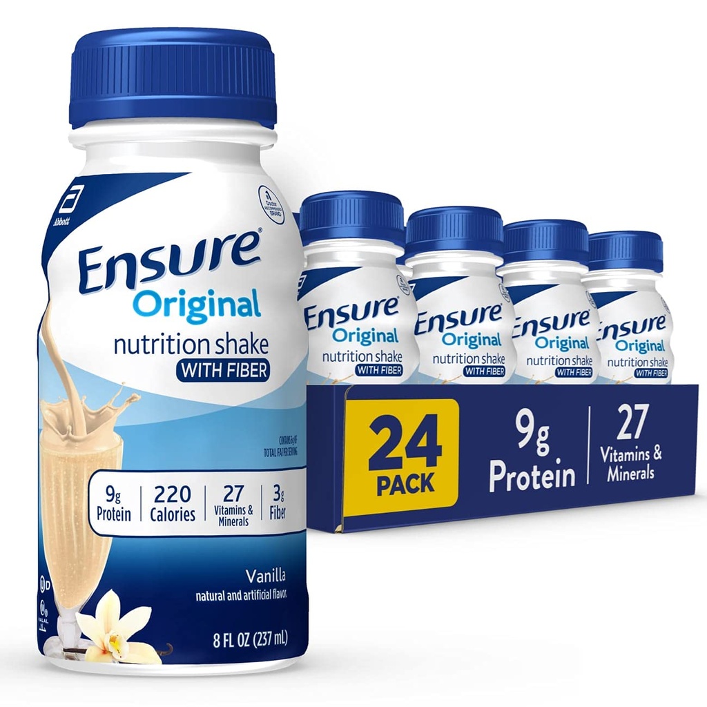 Εξασφάλιση Original Vanilla Nutrition Shake with Fiber