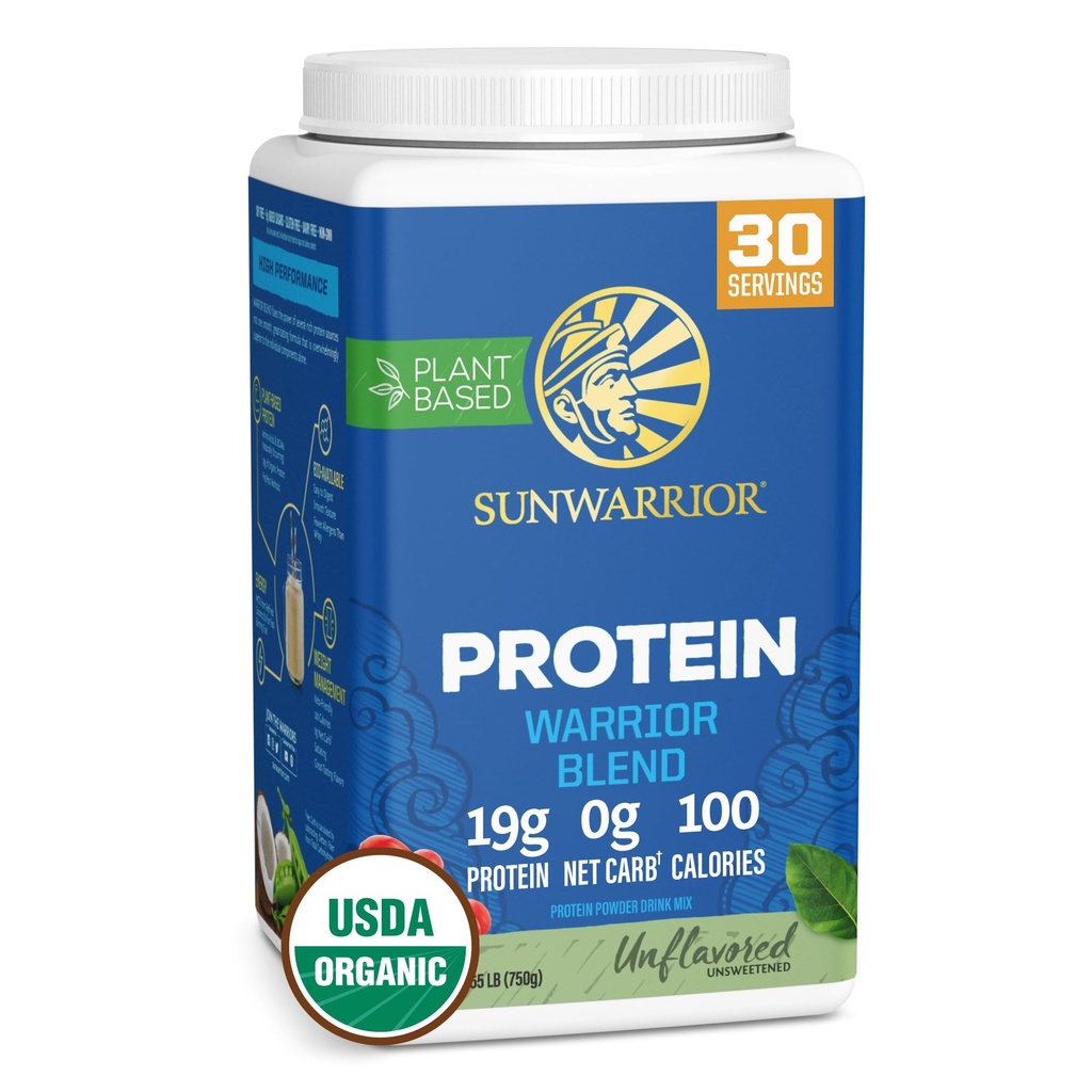 Vegan Organik Protein Toz Bitki bazlı | BCAA Amino Asits Hemp Tohum Soy Ücretsiz Süt Ücretsiz Gluten Ücretsiz Sentetik Ücretsiz NON-GMO | Unflavored 30 Hizmetler | Savaşçı Öldü