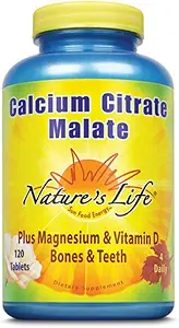 Nature's Lifeuba Citrate & Food Malate | 120 ct