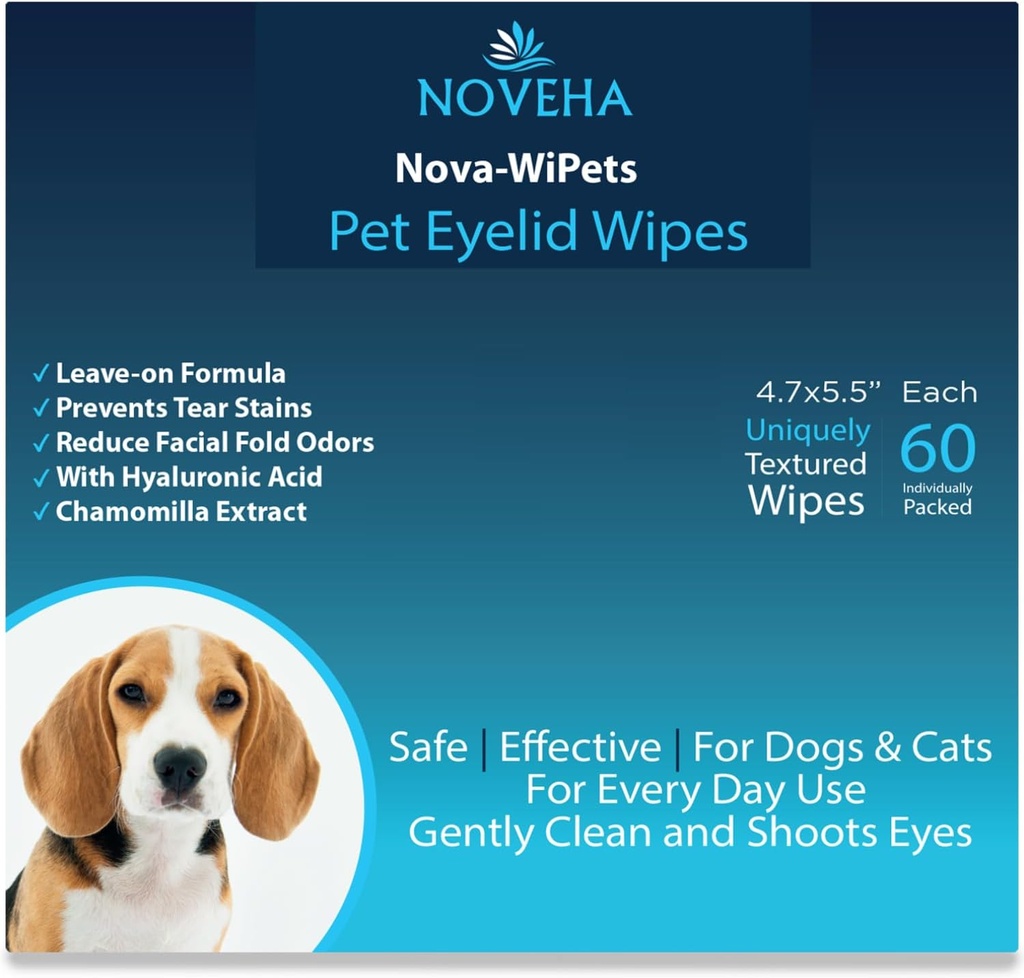 NOVEHA Pet Drops | Gelişmiş Lanosterol Çözüm (60 Konts)
