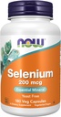 Şimdi Gıdalar Tamamlar, Selenium (L-Selenomethionine) 200 mcg, Essential Mineral*, 180 Veg Capsules
