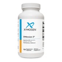 XYMOGEN Διάσταση 3 - Diindolylmethane DIM συμπλήρωμα με κουρκουμίνη + BioPerine - Υποστηρίζει υγιή οιστρογόνο Detox, ορμονική ισορροπία για γυναίκες και άνδρες - Εμμηνόπαυση Ανακούφιση + υποστήριξη PMS (120 κάψουλες)