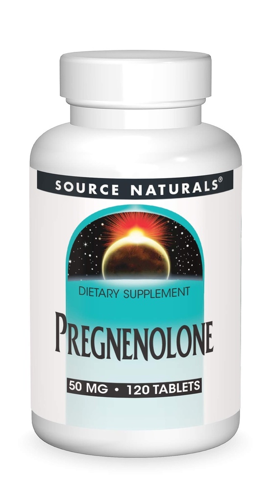 Source Naturals Pregnenolone 50mg - 120 δισκία