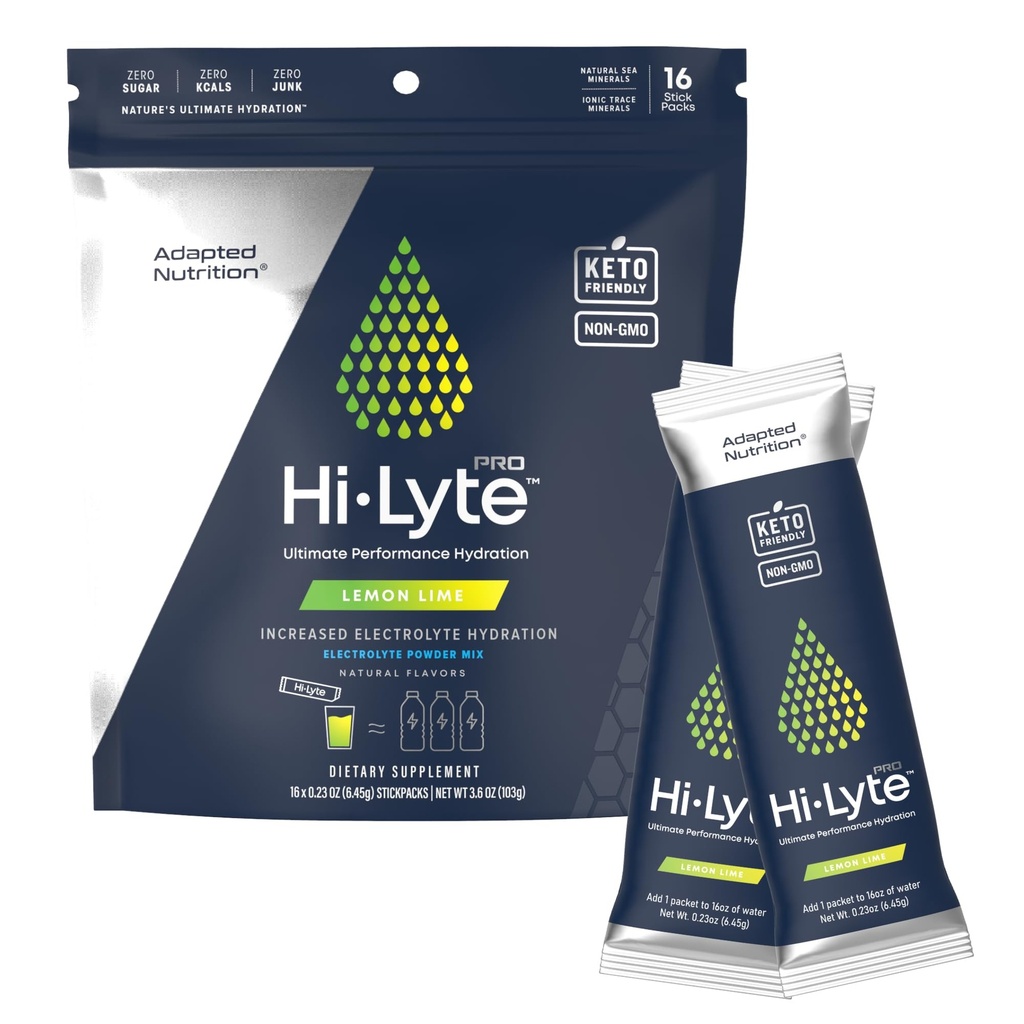 Προσαρμοσμένη διατροφή Hi-Lyte Pro πακέτα ενυδάτωσης - 16 μεμονωμένα πακέτα ποτών 